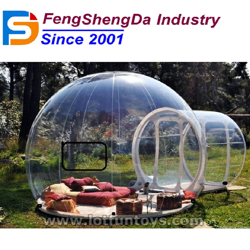 Clear Inflatable Camping Tent Transparent Bubble Dome Show Globe (SD-01)
