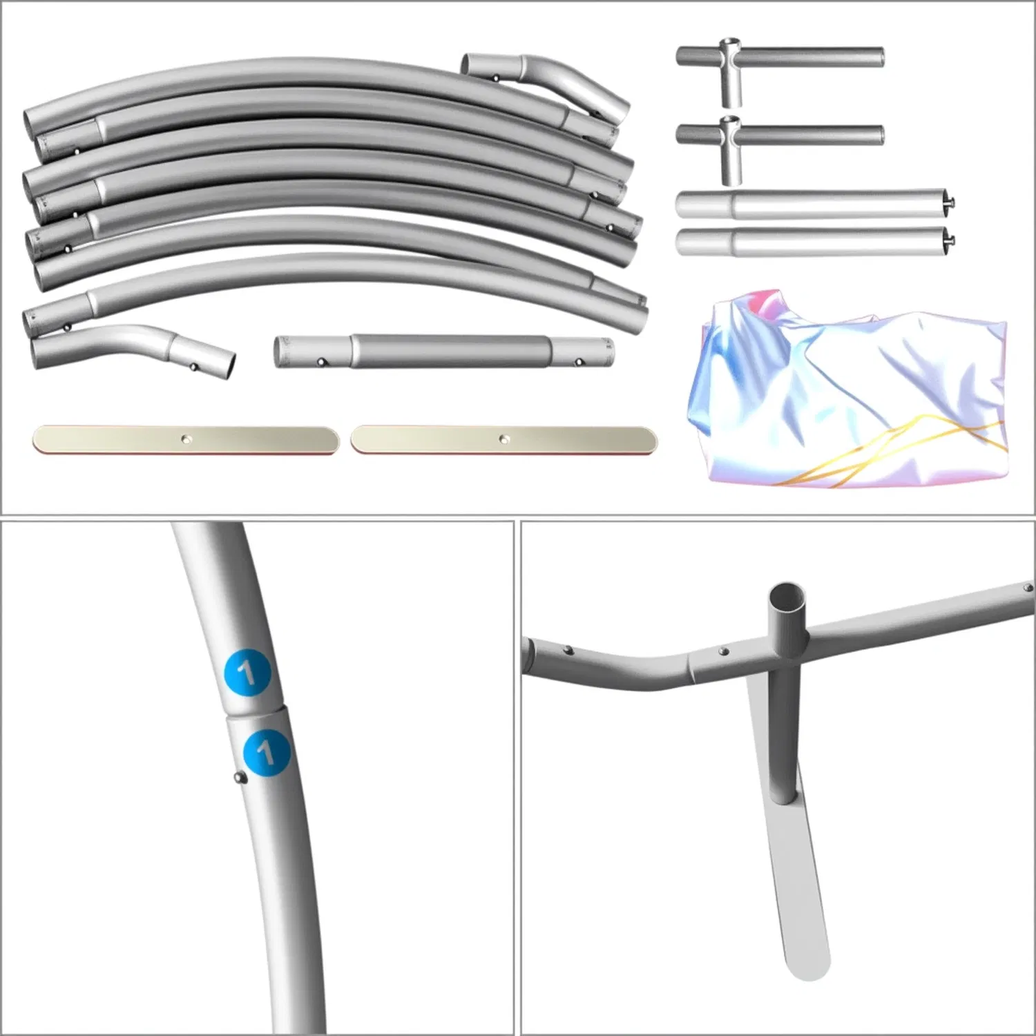 Extra Large Wedding Arch for Ceremony 8.5FT Wide 7.4FT High, Metal Balloon Arches Backdrop Stand with Base for Party Supplies, Outdoor Garden Trellis