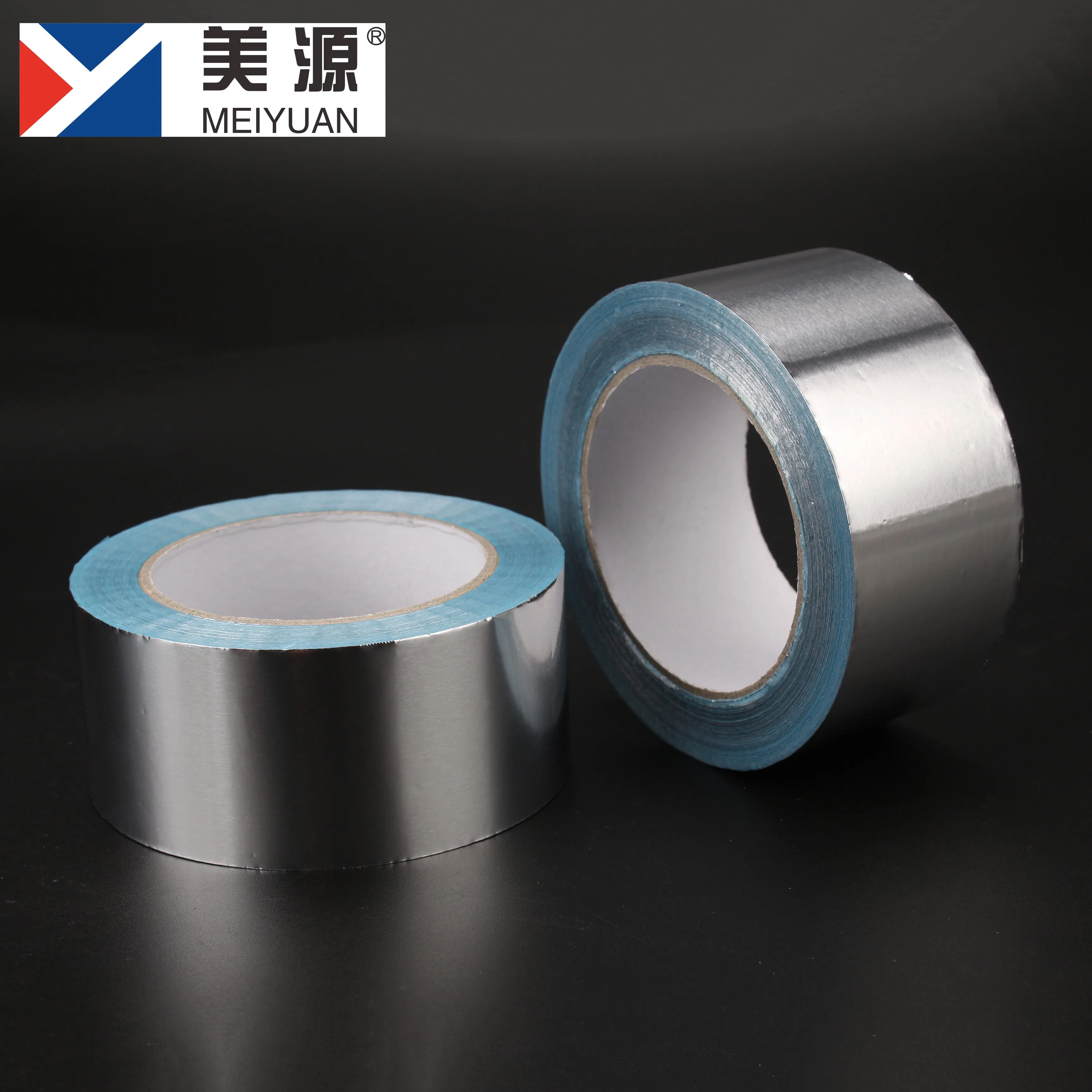 Meiyuan Waterproof Cold Weather Aluminum Foil Duct Tape with Blue PE Liner