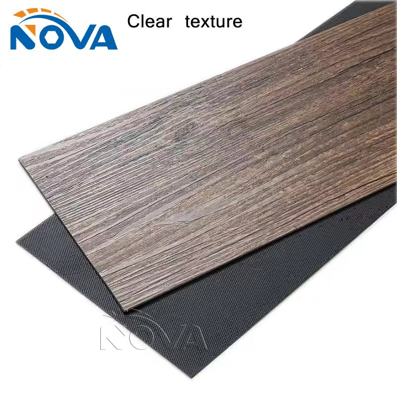 Wood Oak Grain Waterproof 6mm Luxury Click Lvt Composite Vinyl Plank Flooring