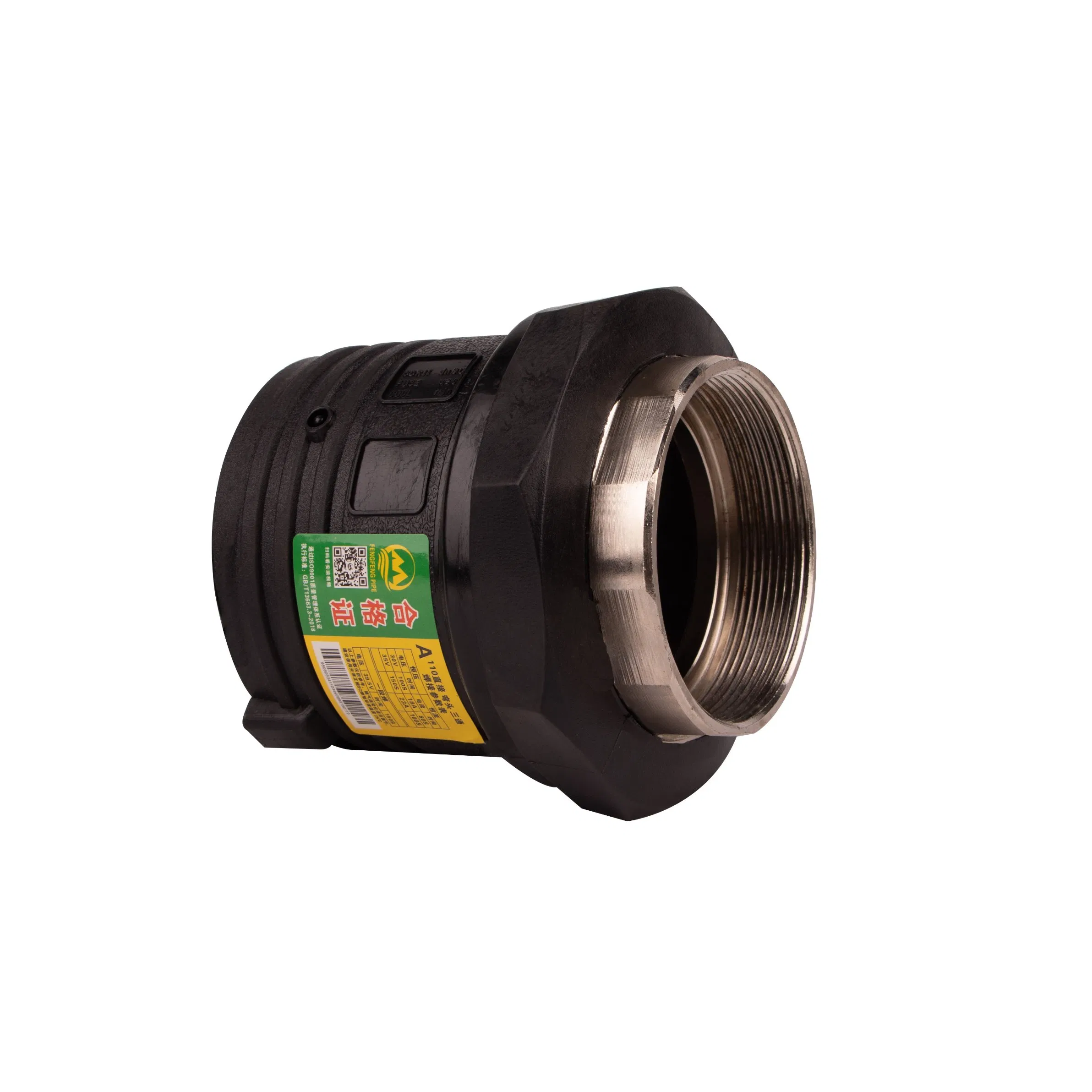 Electrofusion Fitting HDPE Pipe Fitting 63mm Electrofusion Female Thread Coupler