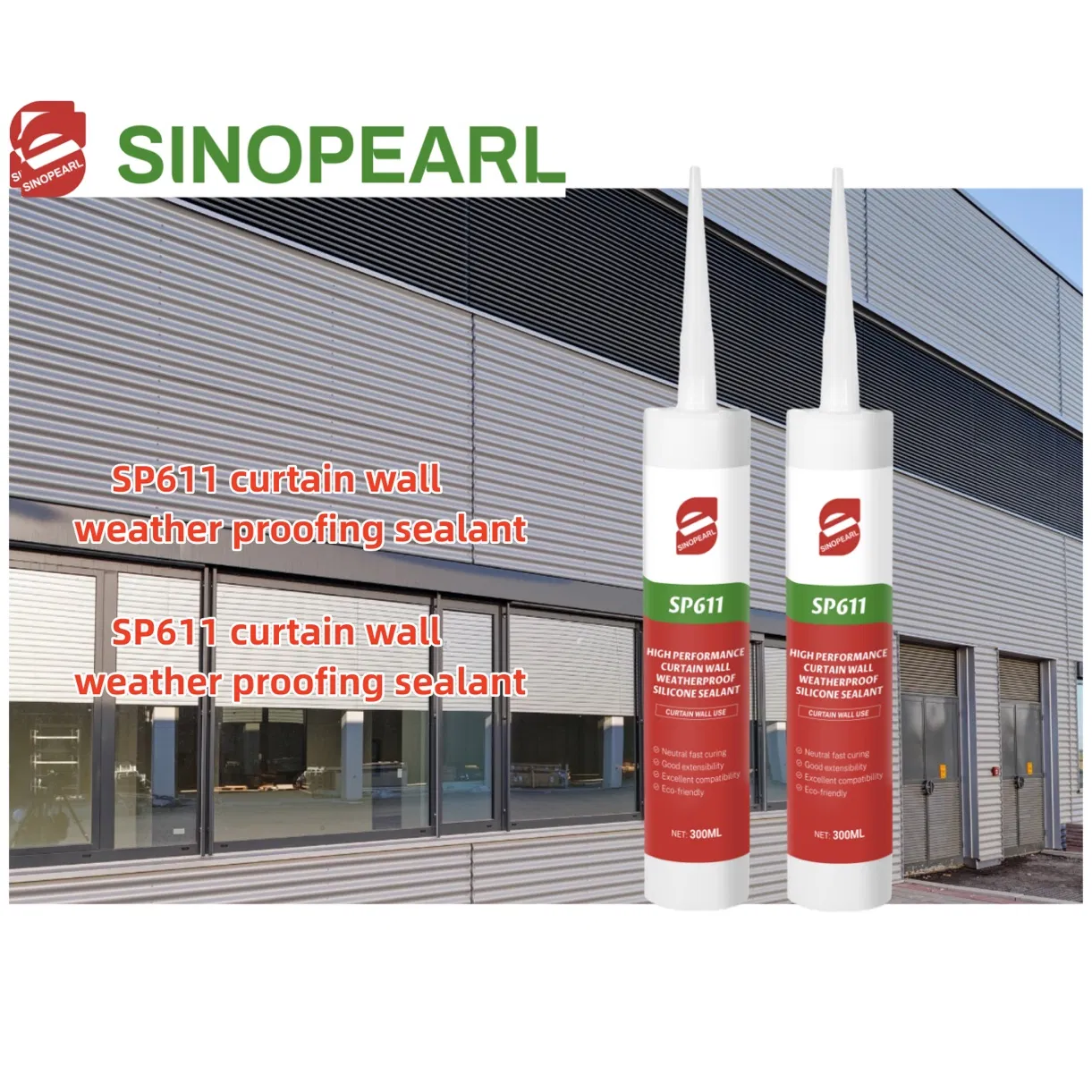 OEM Neutral Weatherproof Sealer Decoration Adhesives Silicone Sealant for Curtain Wall Building Materials