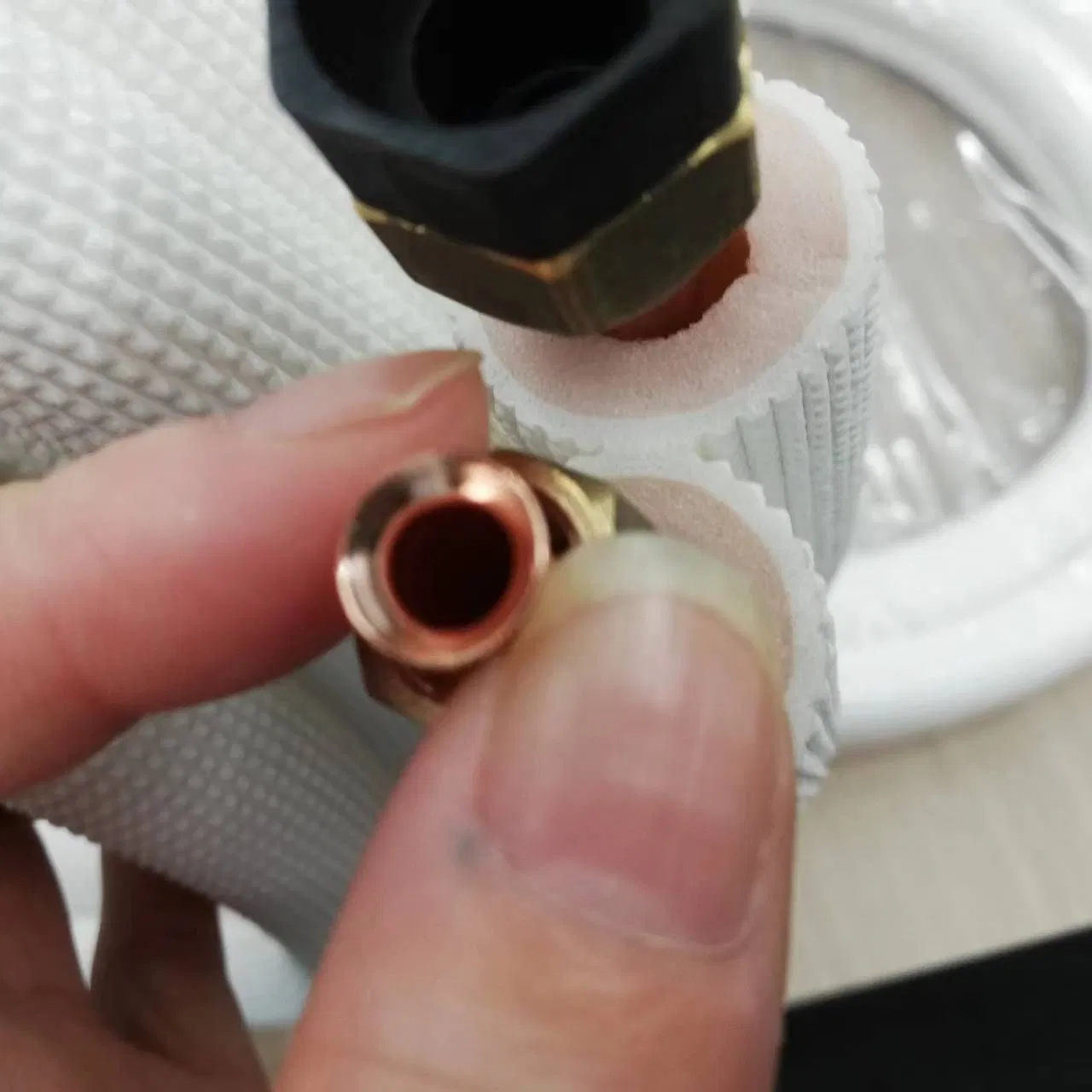 1/4 1/2 Split Air Condition A/C Connecting Copper with PE Foam Pipe/Tube