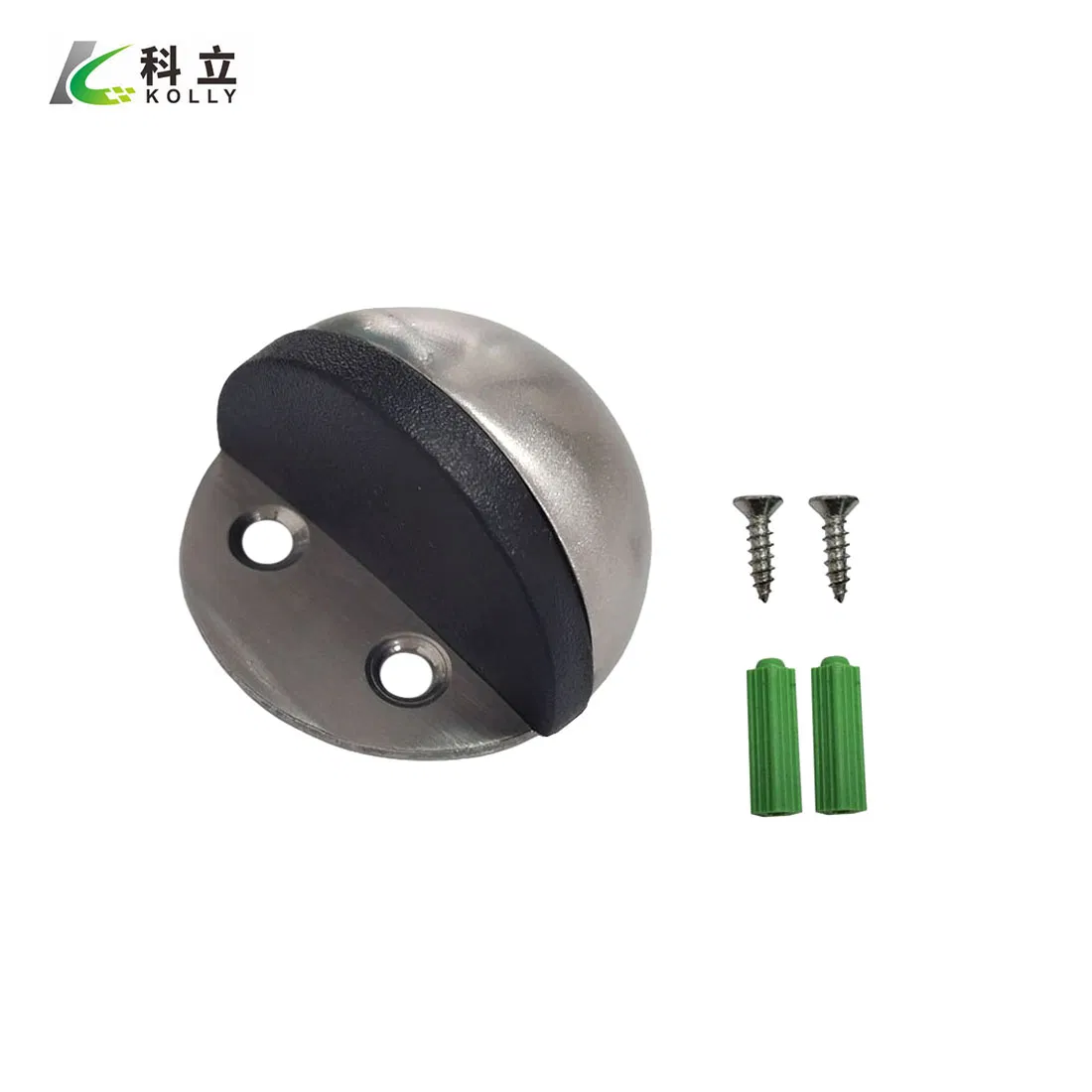 Child-Proof Stainless Steel Door Stopper for Home and Apartment Safety
