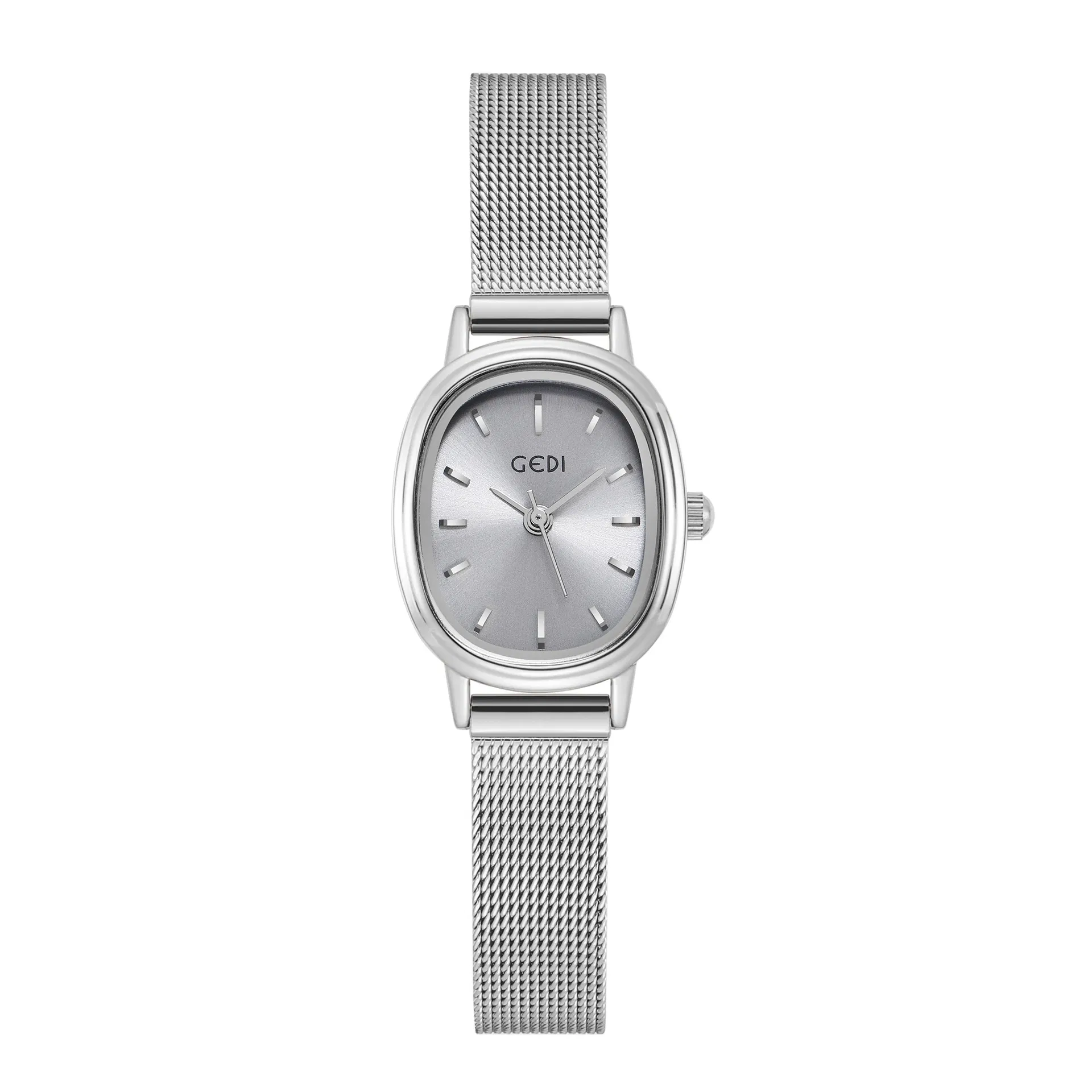 Wholesale Oval Niche Premium Sense Simple Stainless Steel Women's Watch