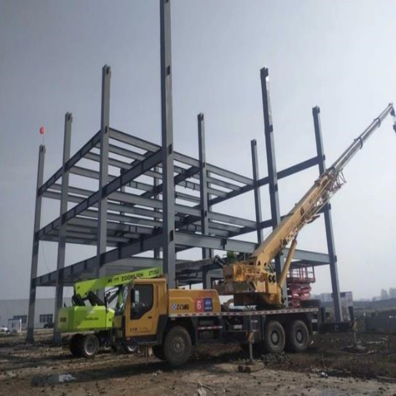 Grand Modern Appearance Metal Steel Frame Office Building Shopping Mall
