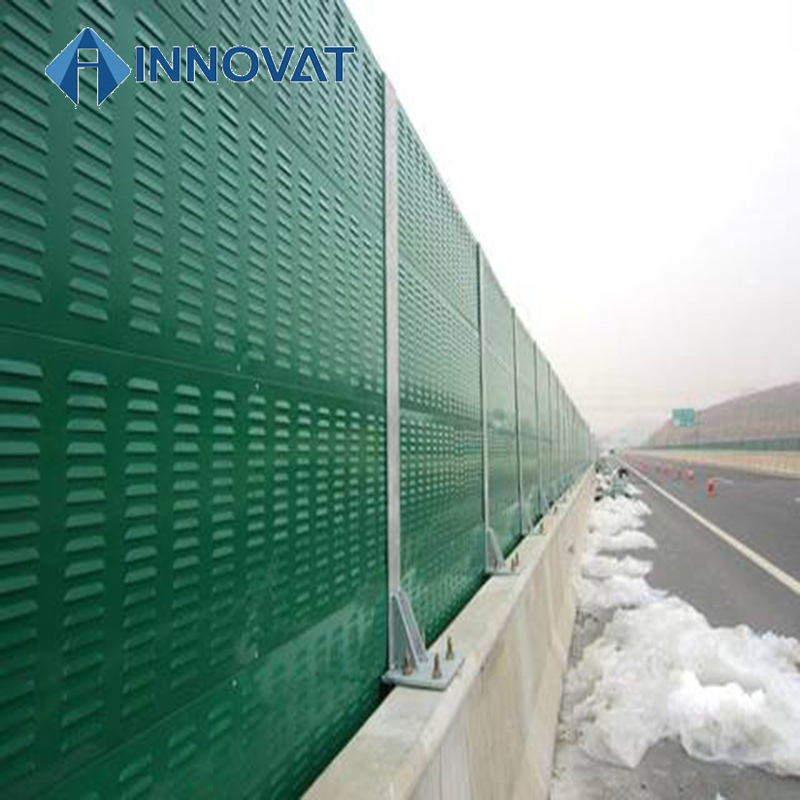 Noise Barrier Wall Road Metal Sound Barrier Noise Reduction Panels Residential Noise Barrier/ Sound Barrier Wall/ Highway Metal Noise Barrier