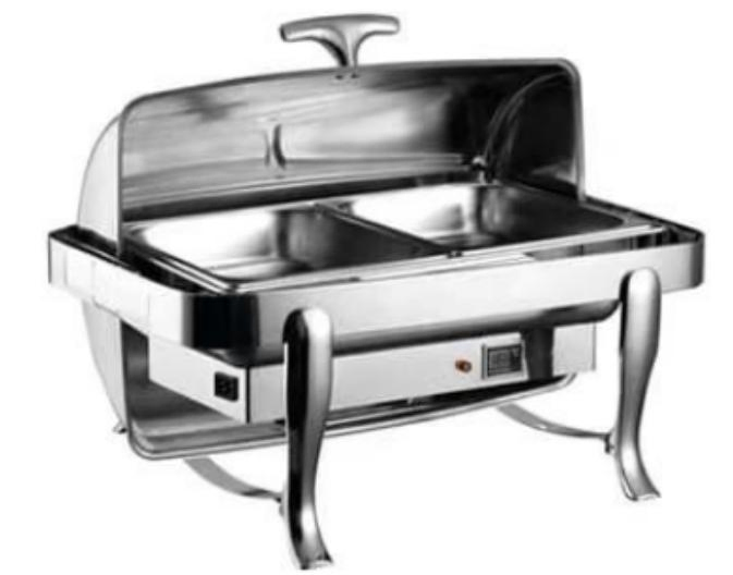 Hotel Supplies Stainless Steel Equipment Buffet Chafing Dish Set Electric Food Warmer