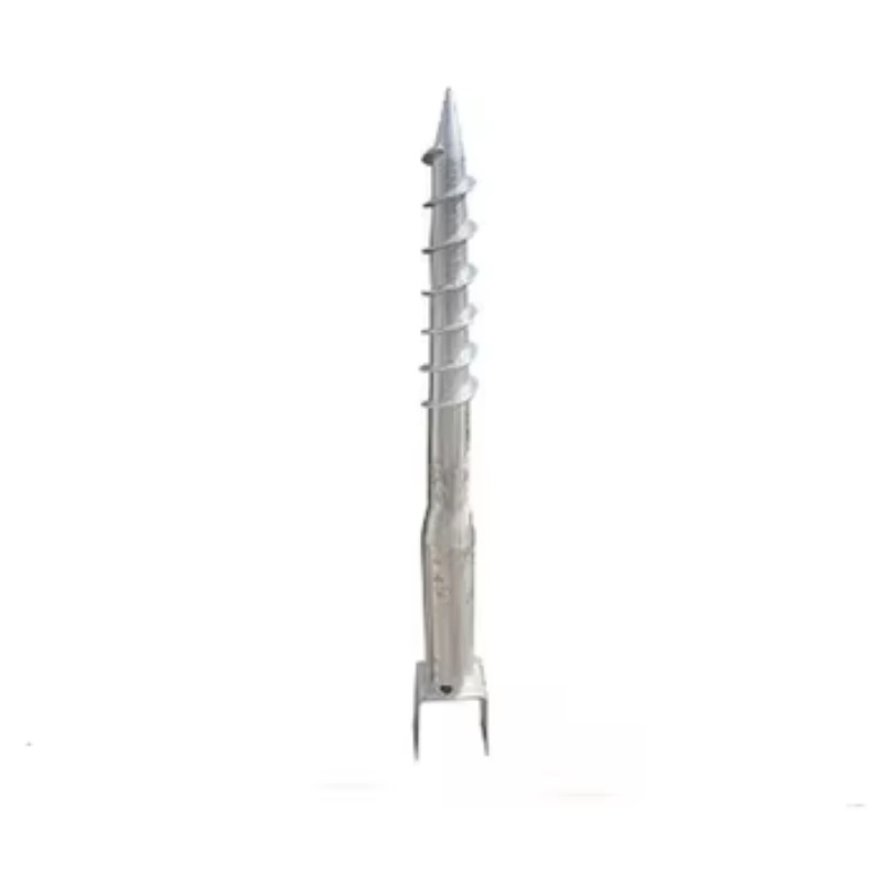 Screw Pile Foundation Anchor Galvanized Ground Screw Pile for Solar Farm Mounting