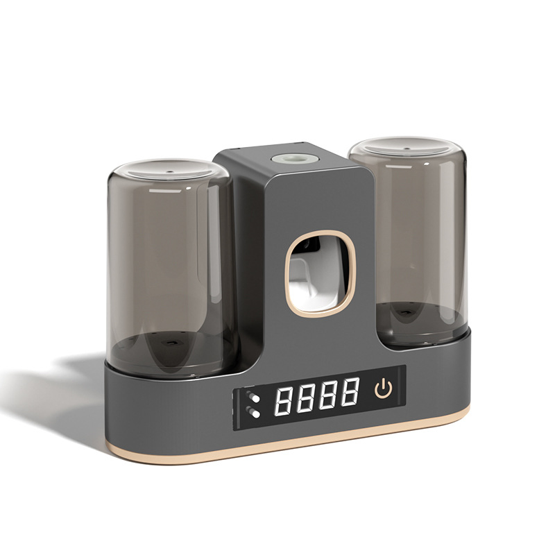 New Rechargeable Bathrooms Toothbrush Holder with UV Sterilizer, Drying Function and Toothpaste Dispenser