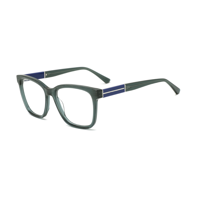 High Quality Fashion Acetate and Metal Combined Eyeglass Frame