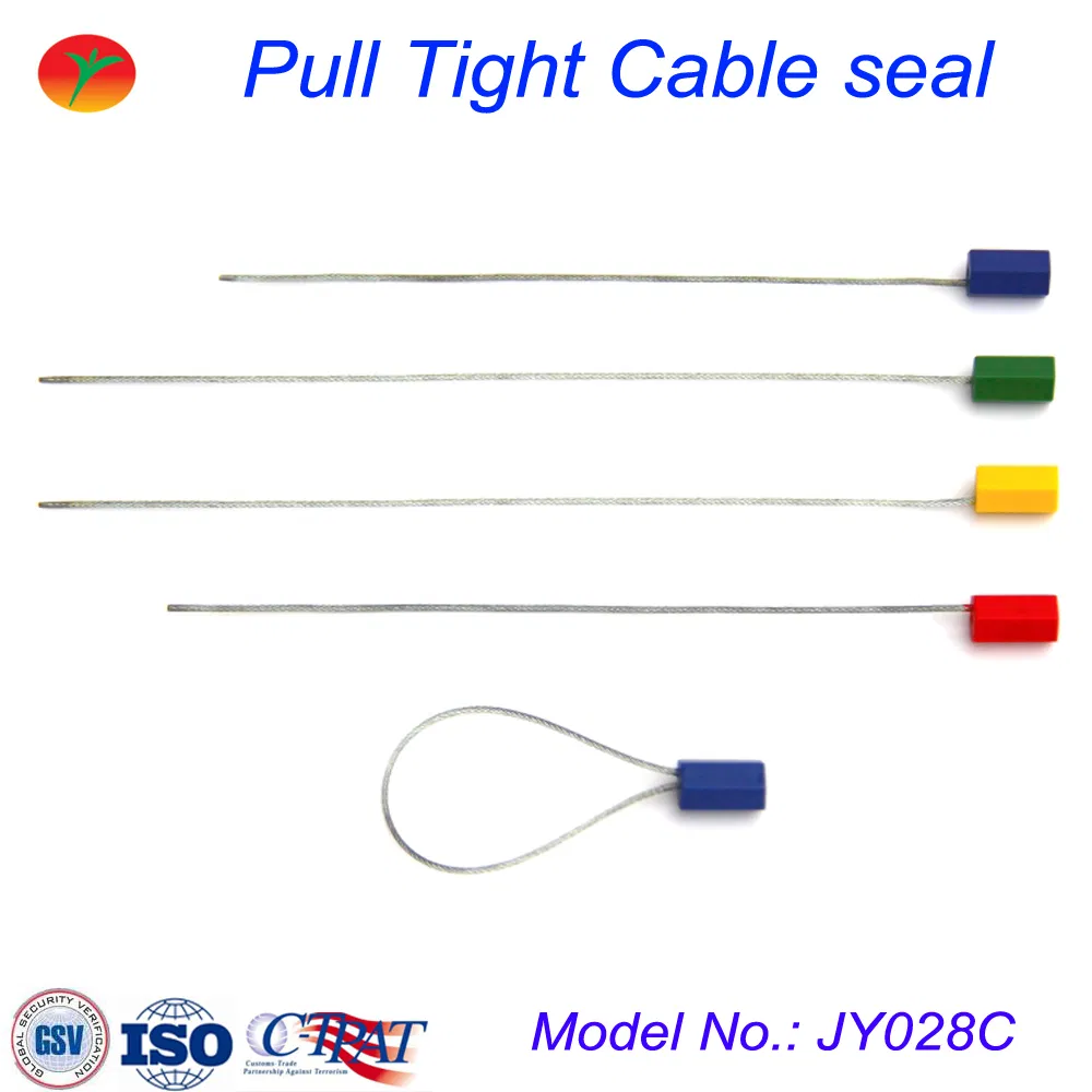 Disposable Tamper Proof Security Container Pull Tight Mechanical Cable Truck Seal