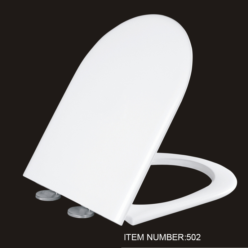 Slim UF Toilet Seat Cover Slow-Down Close Comfortable Toile Lid