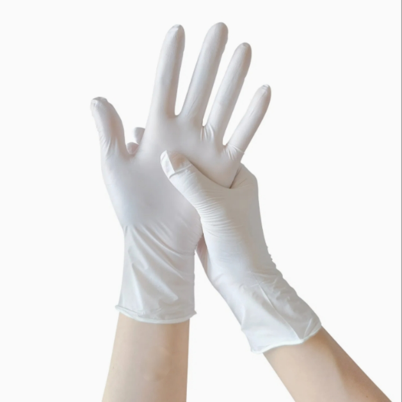 Нитриловые перчатки без пудры, латекс-фри