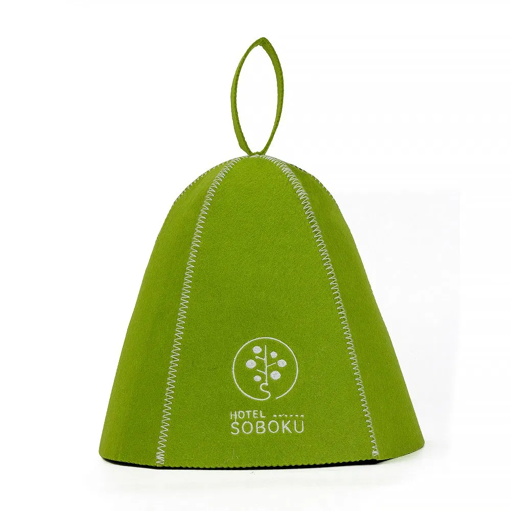 Wool Felt Sauna Hat and Sauna Seat Cover for Sale