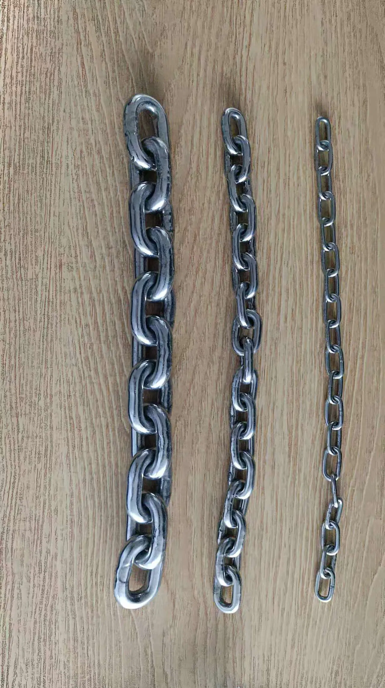 Electro-Galvanizing DIN764 Medium Link Steel Chain