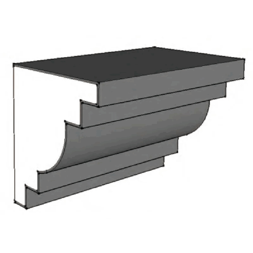 EPS Foam Cornice Specifically Designed for Prefabricated Home and Modular Construction