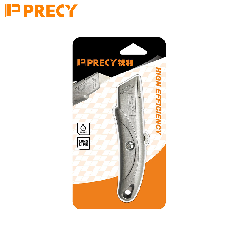 Aluminum Alloy Handle Universal Cutter in 18mm Blade Knife