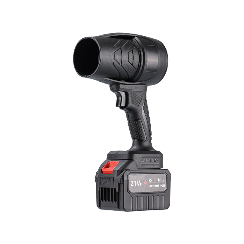 21V Lithium Battery Powered Cordless Air Leaf Blower for Dust Removal