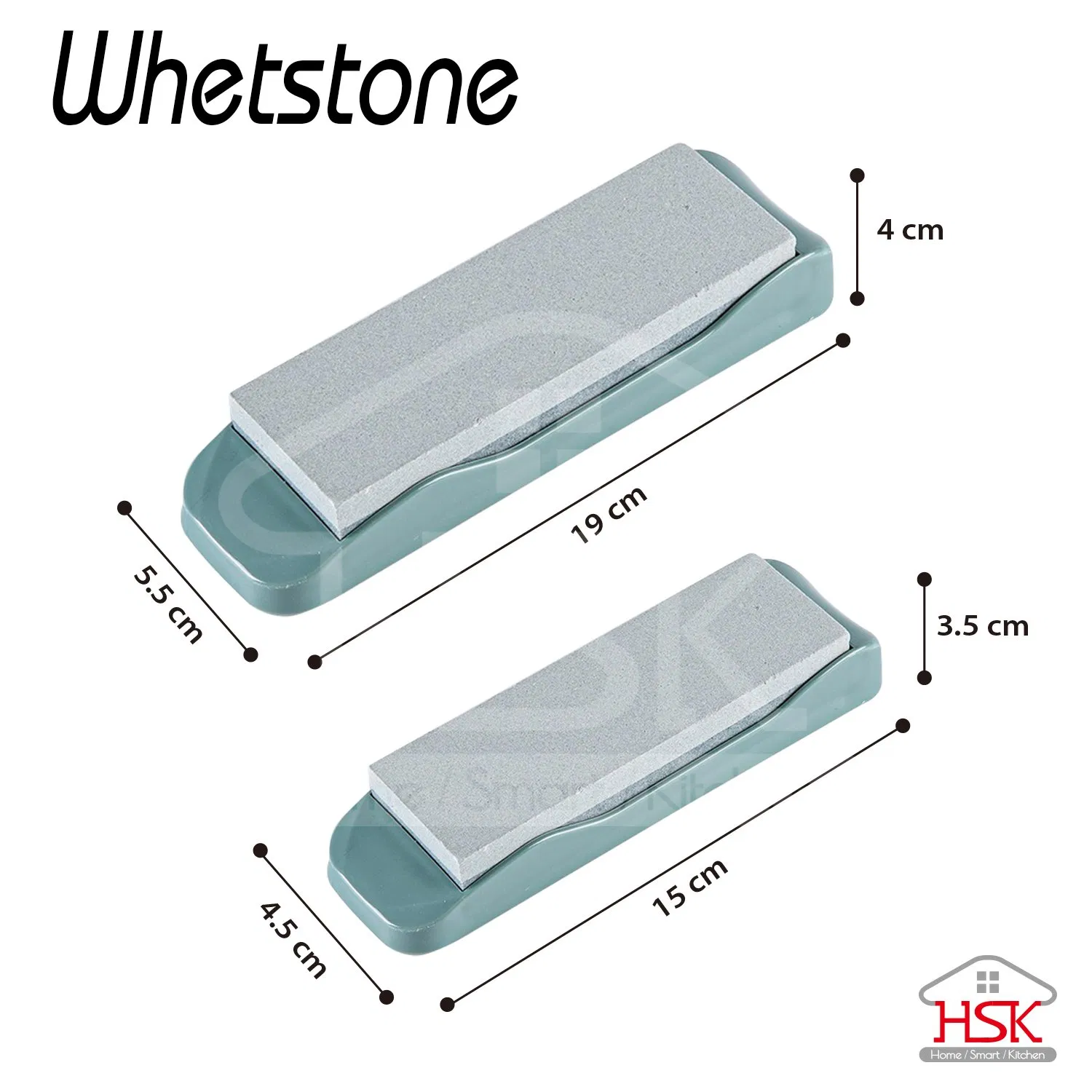 Household Sharpening Stone, Anti-Slip Base, Stone for Sharpening Knives