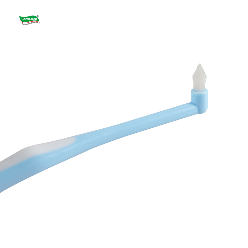 Manufacturer Wholesale Ortho Toothbrush Dental Multicolor Tooth Brush Adult Orthodontic End Tufted Toothbrush Single Tuft Oral Care Toothbrush Hotel Travel