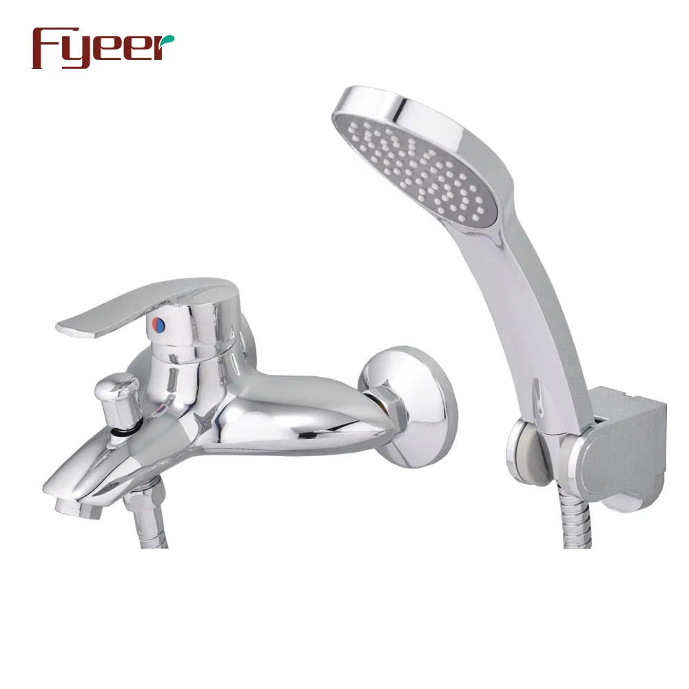Смеситель для ванны Fyeer с дивертером, хром