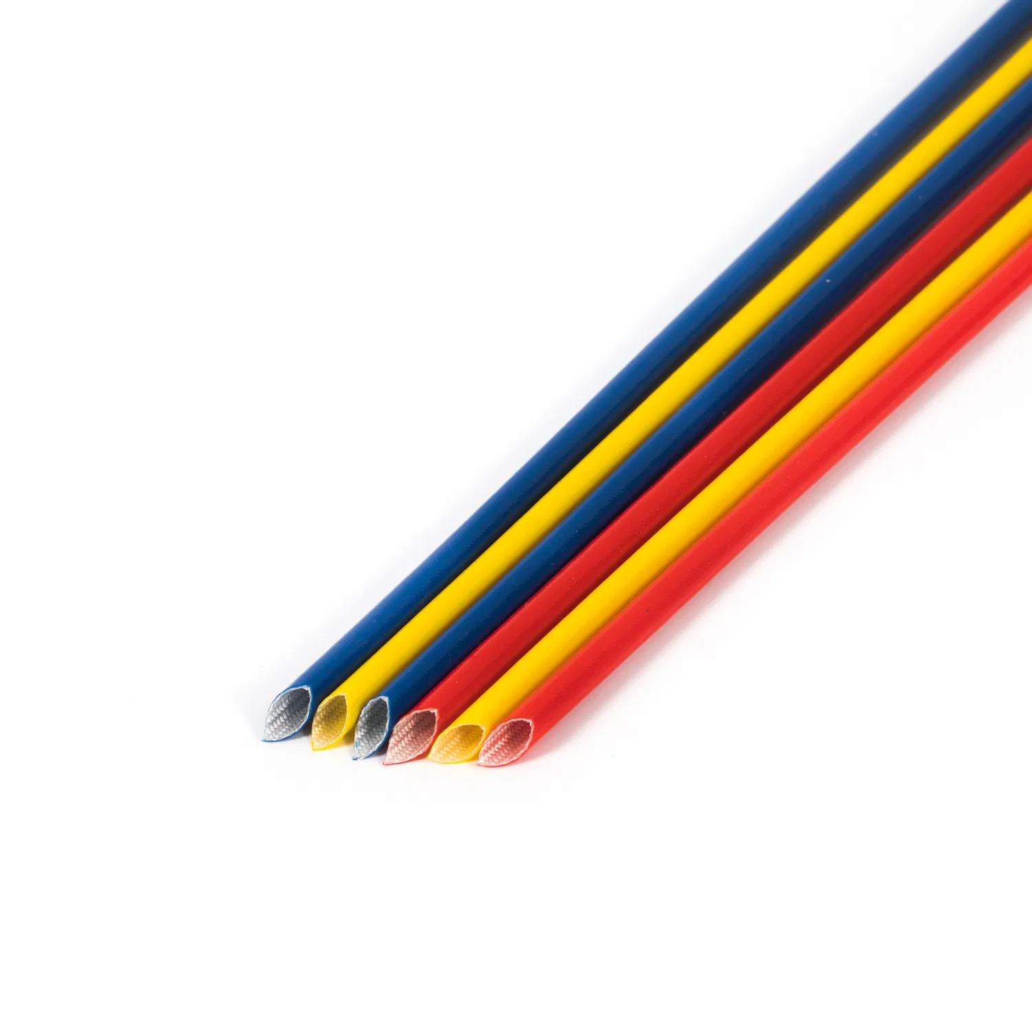 Silicone Rubber Coated Insulation Fiberglass Sleeve Supplier