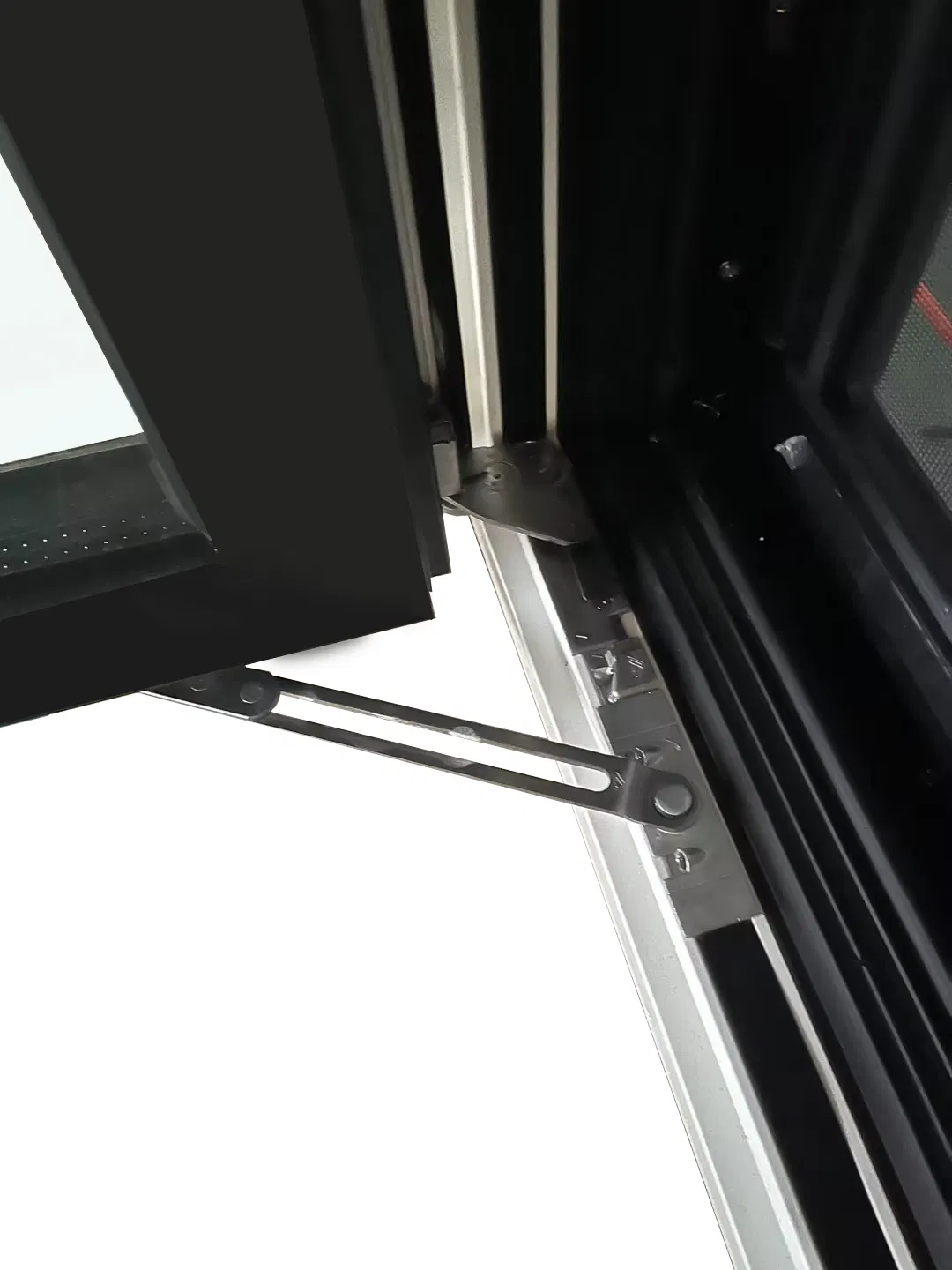 Penjoy Customized Double Glazed Simple Design Aluminum Windows with Integrated Flange