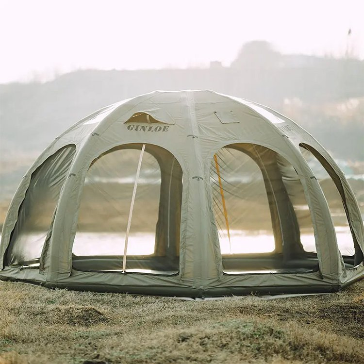 Factory Customized Dome Shape Air Column Tent for Outdoor Camping