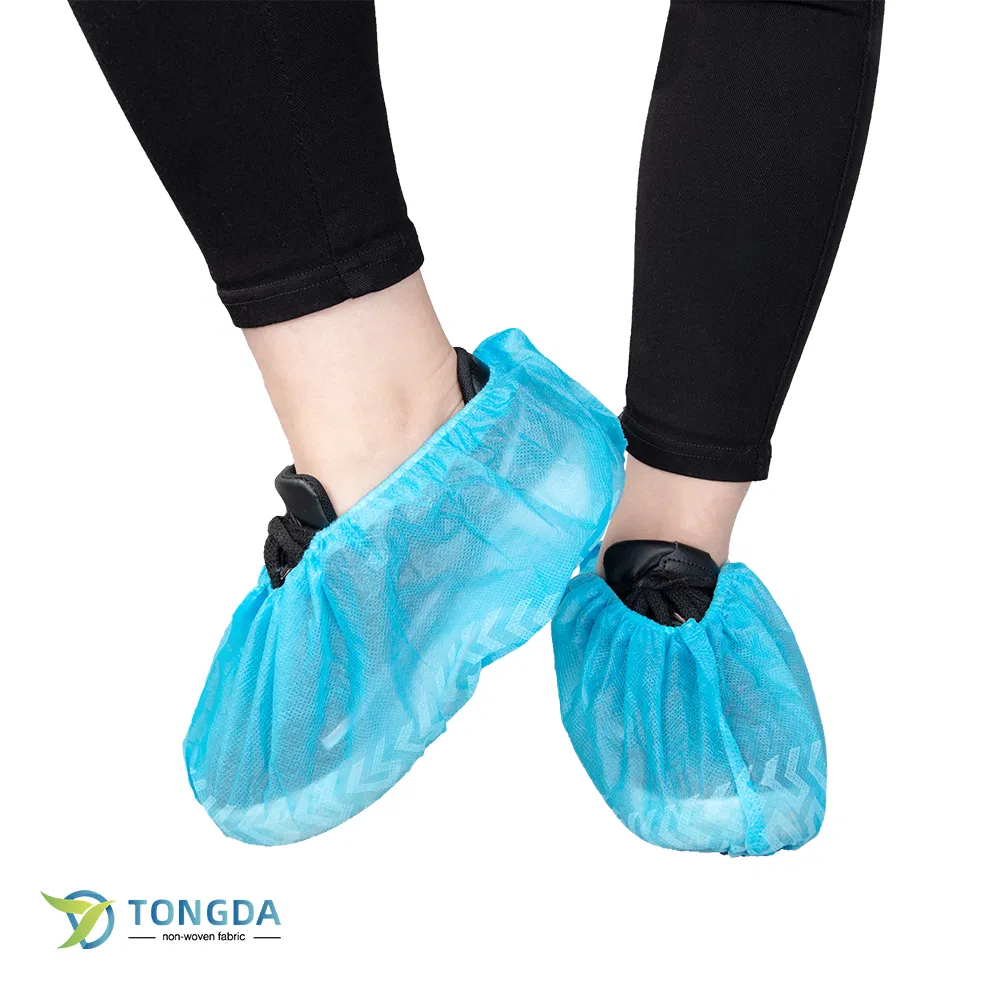 Disposable Anti-Slip PP PE CPE Medical Use Shoe Cover Non-Woven Protector Shoes Cover