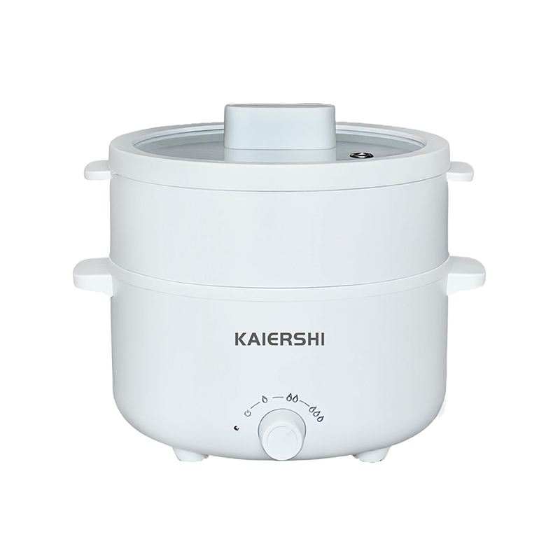 Kaiershi Jj-20g3 1.8L All in One Small Electric Cooking Pot with Steamer