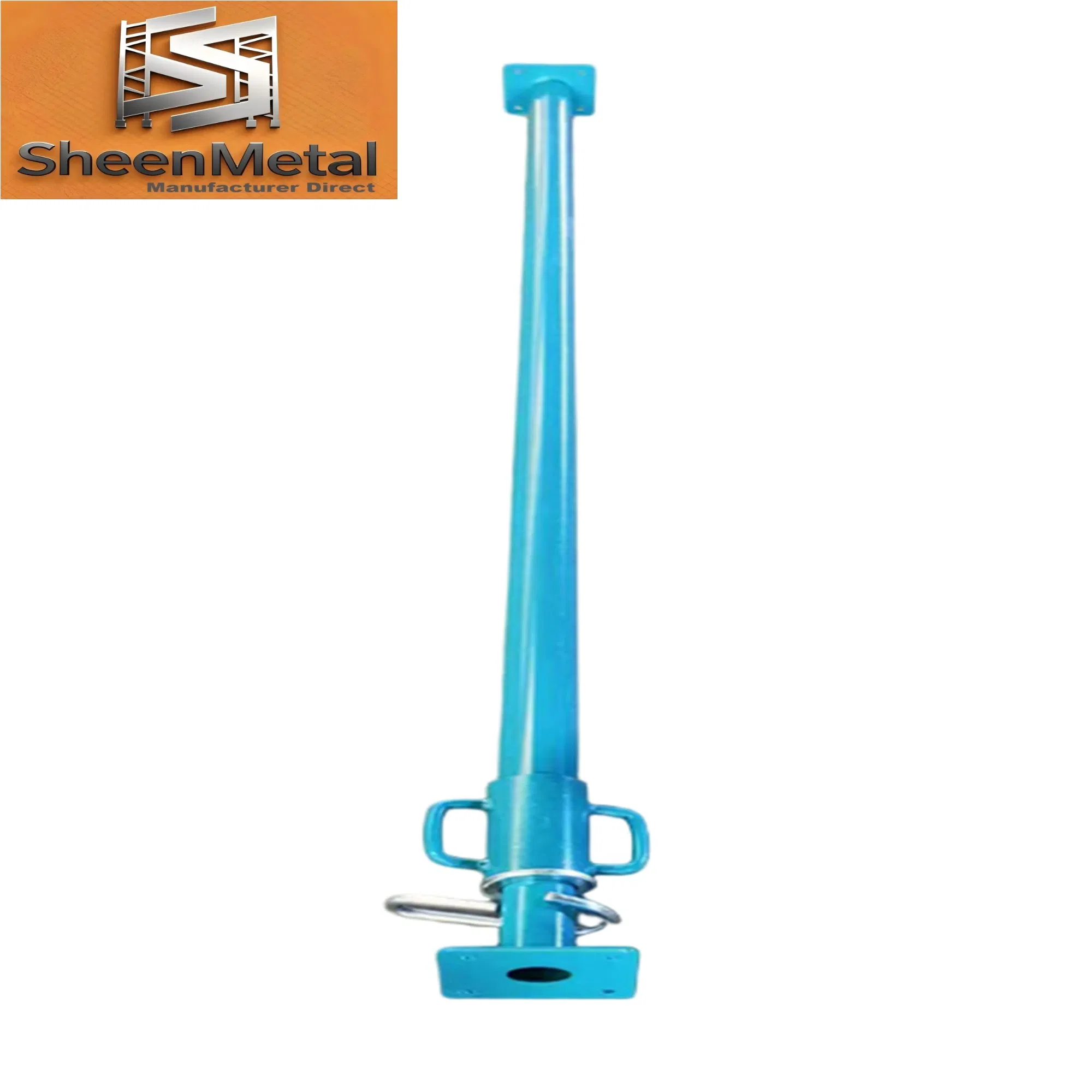 Adjustable Red/Blue Steel Shoring Props for Construction and Renovation