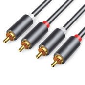 Аудиокабель 3.5 мм Jack - 2 RCA