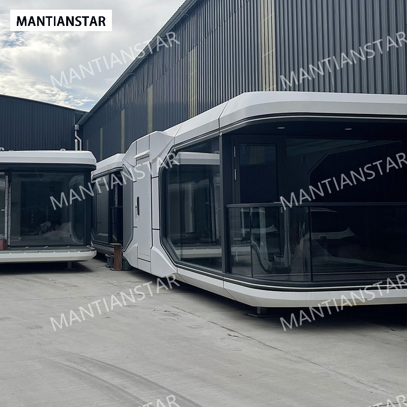 High Quality Waterproof Space Capsule Mobile House for Restaurants Hotels Resorts Villas