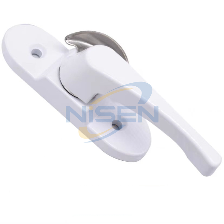 Nisen Good Quality Short Handle Crescent Lock for UPVC Window