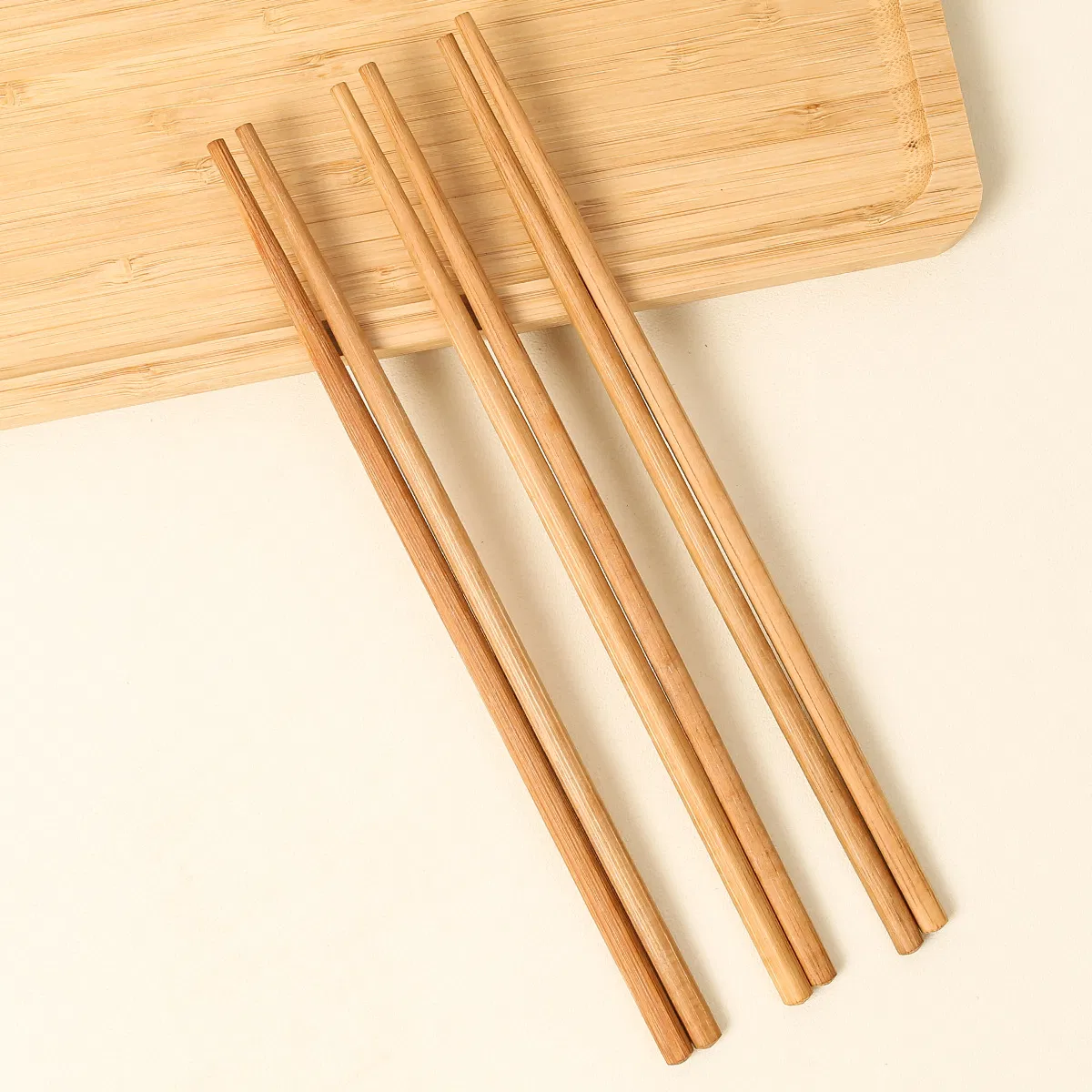 Lacquerless and Wax Free Bamboo Chopsticks for Anti-Skid Chafing Dishes