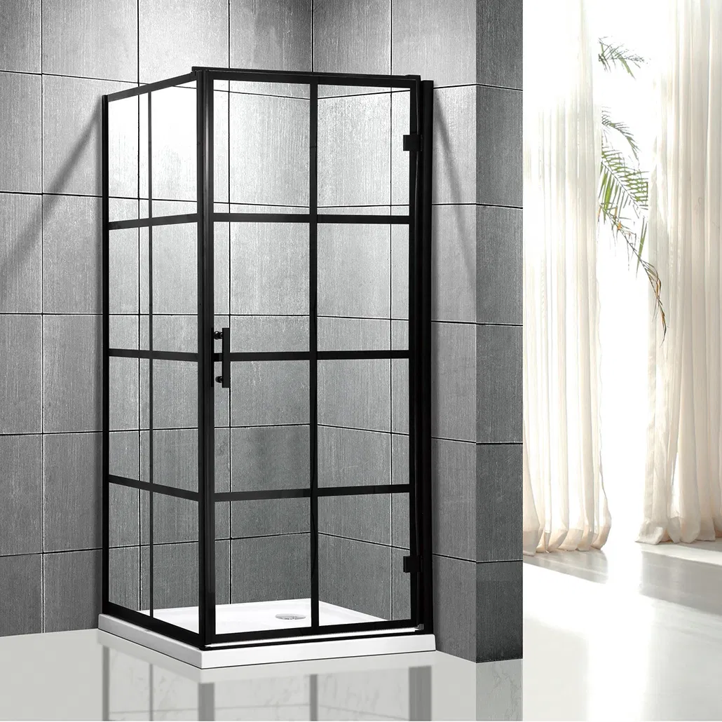 Rectangle Glass Shower Enclosure Doors Corner Shower Enclosure for Bathroom