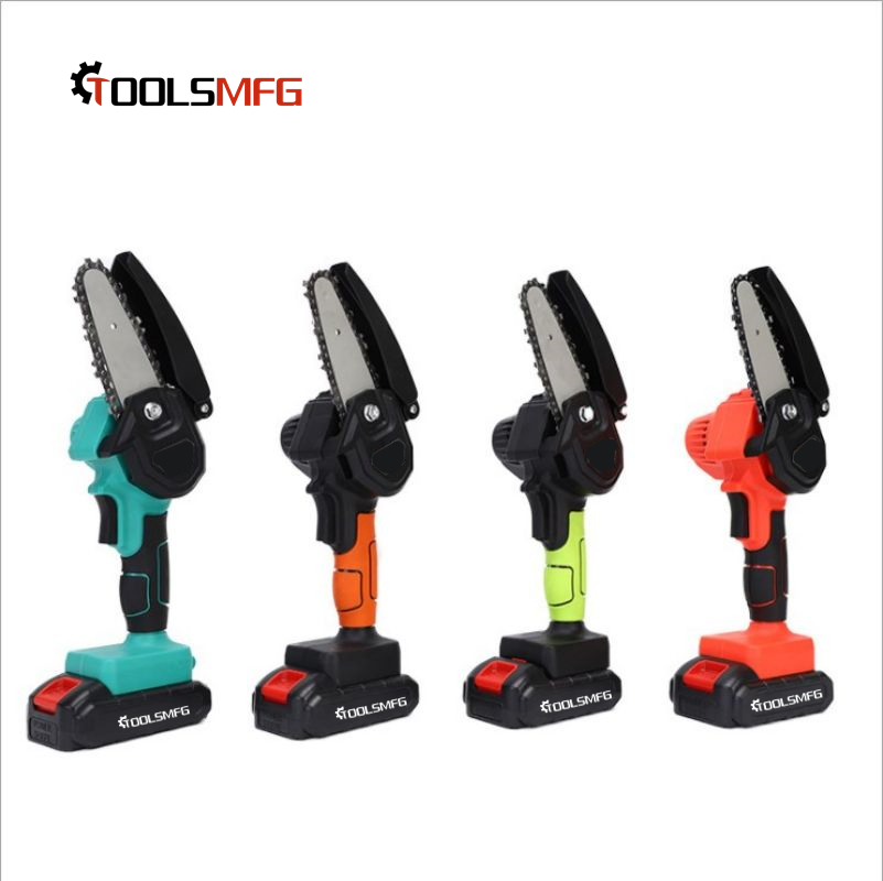 Toolsmfg 20V Mini Cordless Electric Wood Cutter Chainsaw