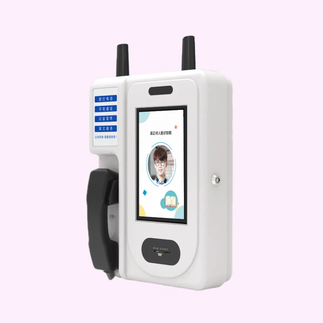 Outdoor Wireless Payphone with 10 Inch Screen and Ethernet Port