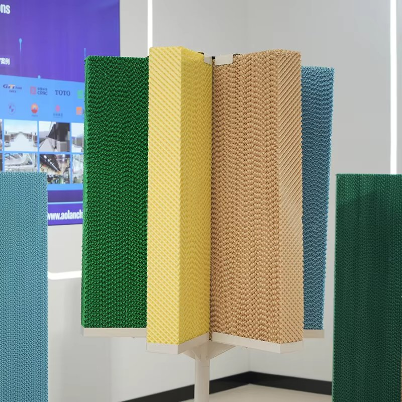 Rigid 5090 Cooling Media ≥ 80% Evaporation Rate Air Cooler Cooling Pad with High-Density Cellulose Media