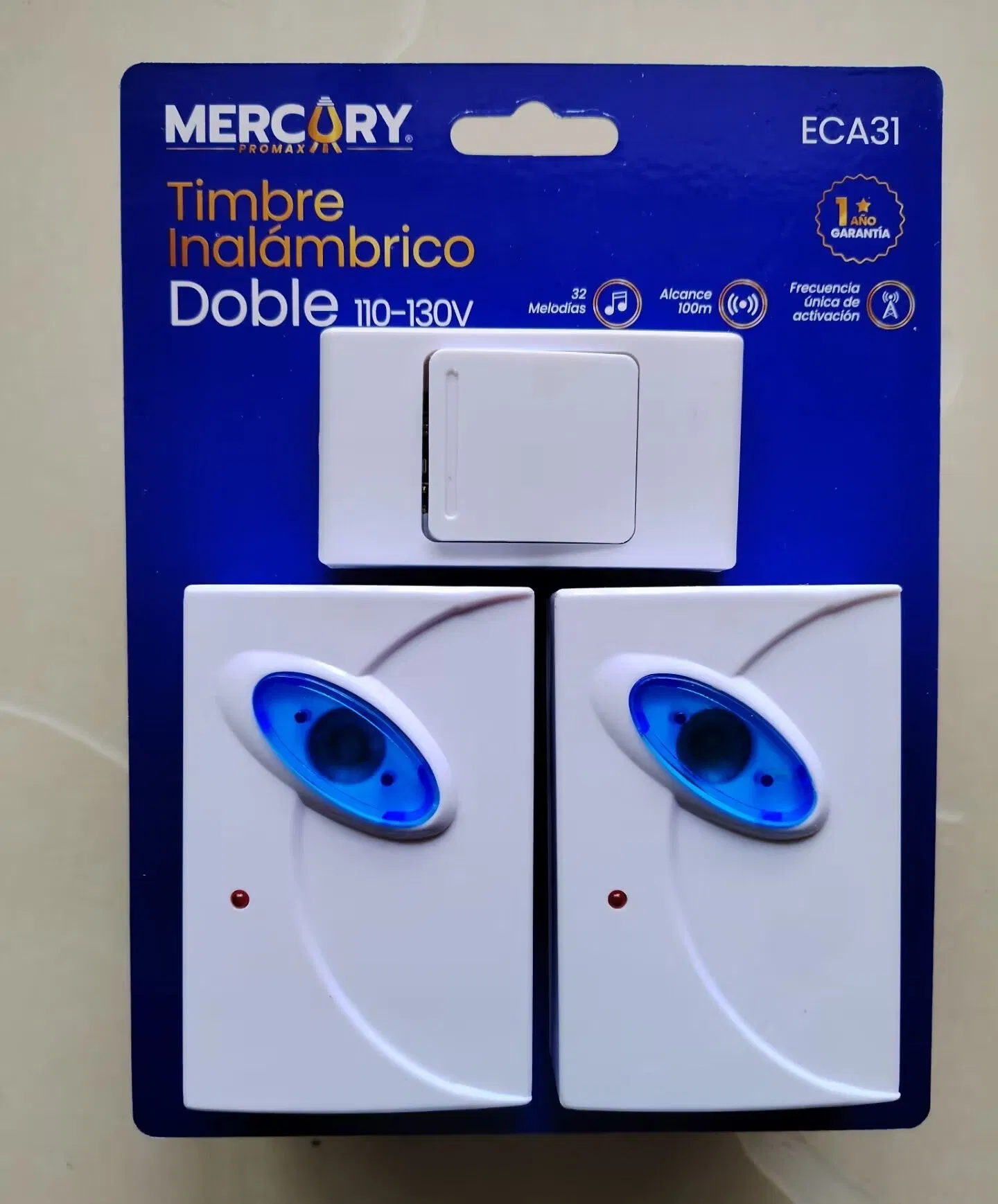 Digital Remote Control Wireless Doorbell Chime Eca31