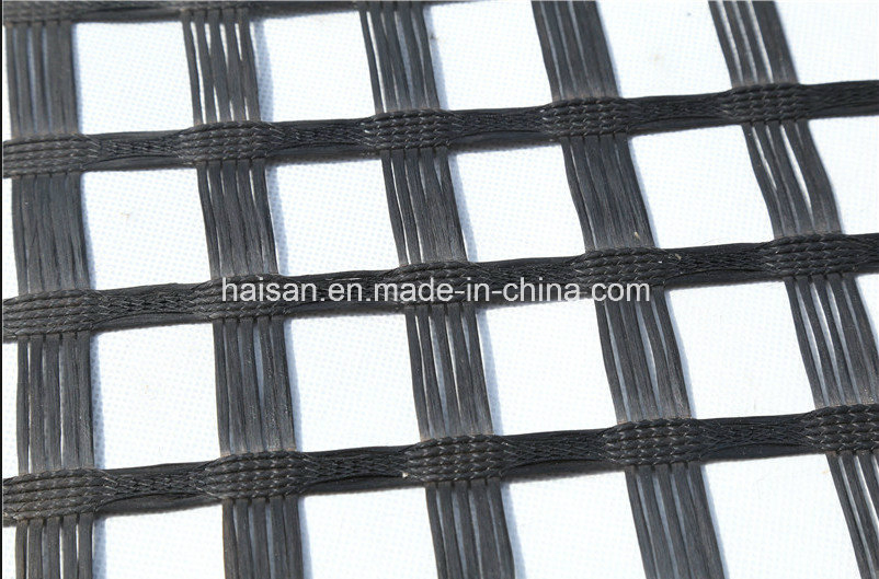 China Gold Providers Warp Knitting Polyester Geogrid with Best Price