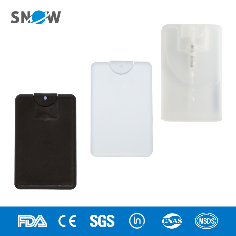75 Alcohol Mini Size Pocketable Card Hand Sanitiser Spray for Antiseptic