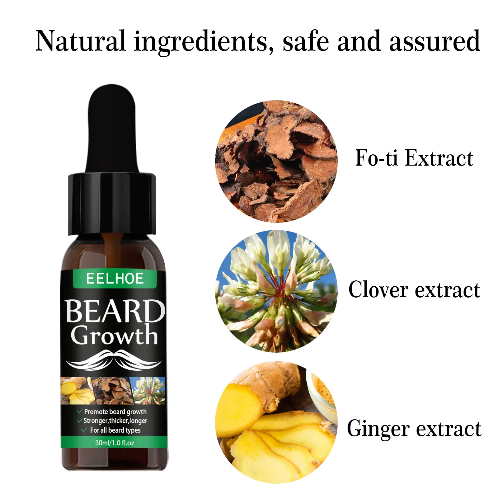 Promotion Conditioner for Men Softer & Fuller Beard Care 30ml Serum Beard Oil