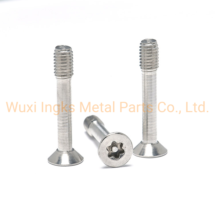 Torx Groove 6 Lobes Driver Flat Head Countersunk Captive Screw