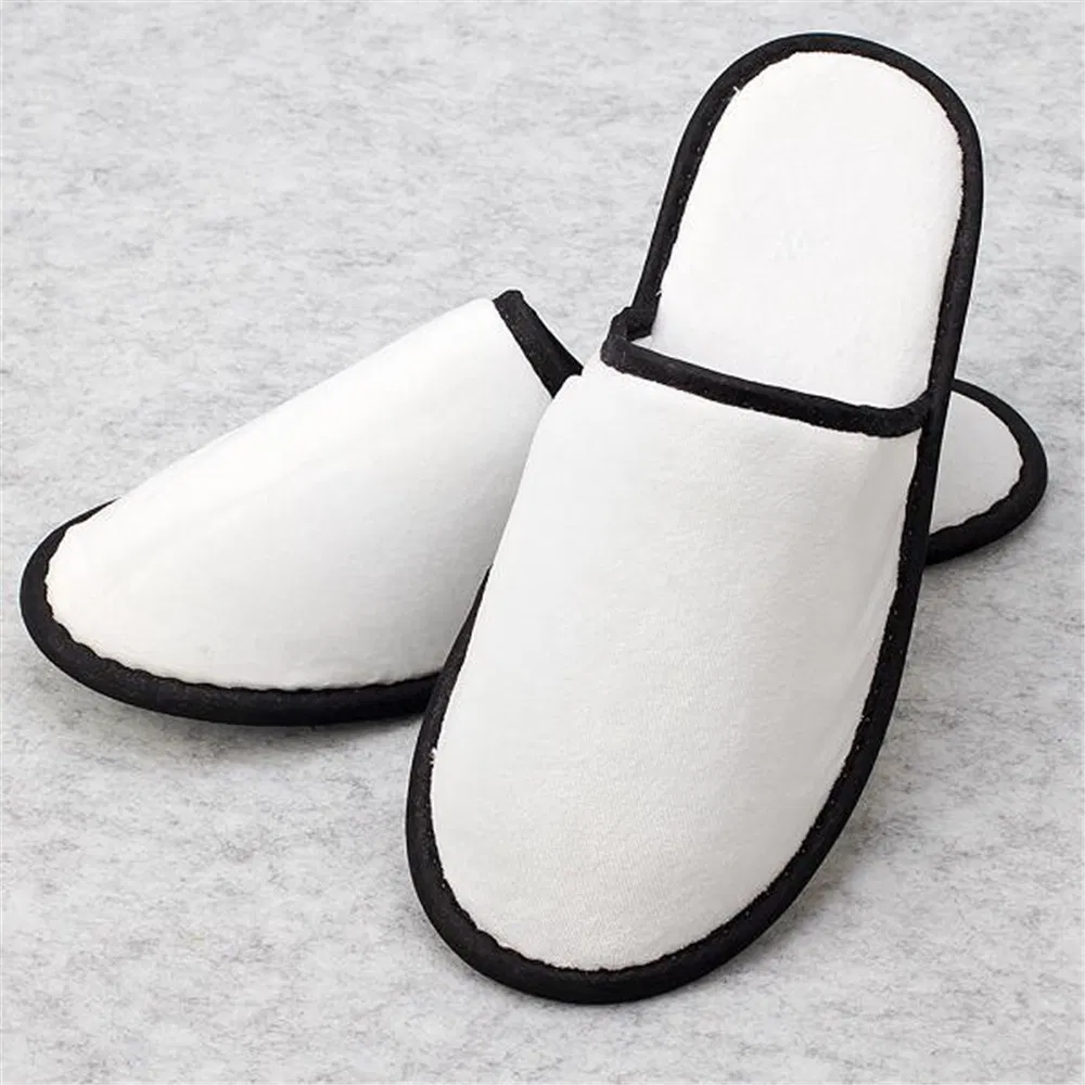 Airline Travel Hotel Disposable Slipper with EVA Outsole