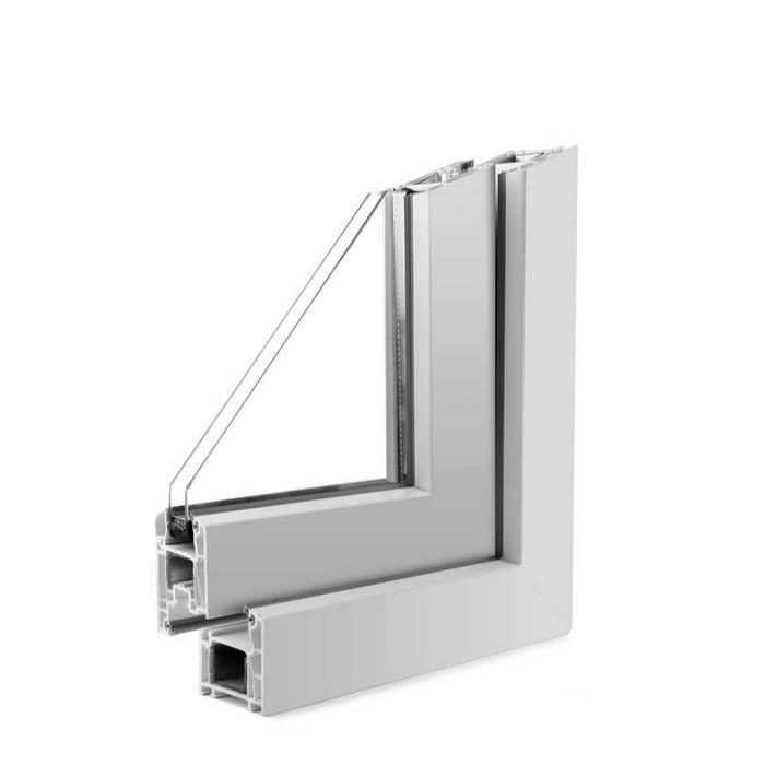 High-Quality UPVC Window Profiles Plastic Profile for Building Material