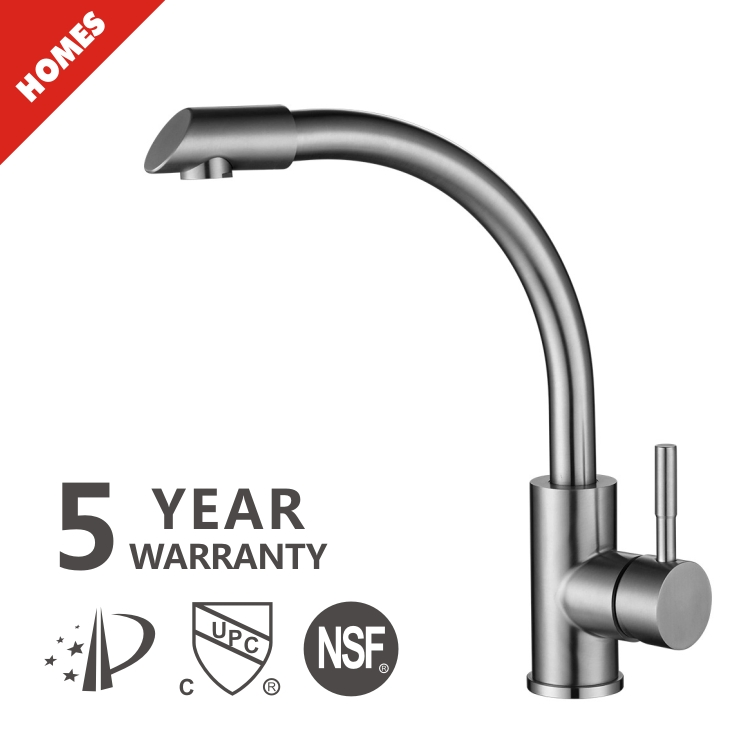 360 Degree Rotatable Flexible Ceramic Cartridge Durable Kitchen Faucet