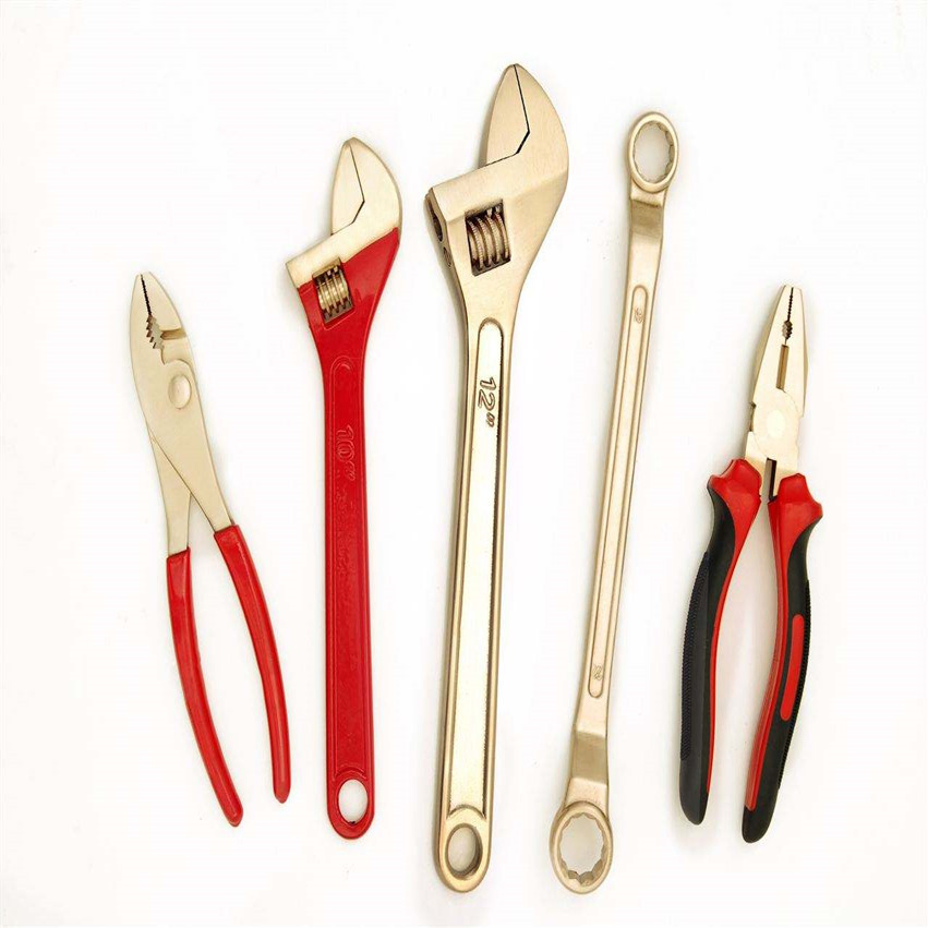 Бесключевой искробезопасный набор молотка и ключей из бериллиевой меди