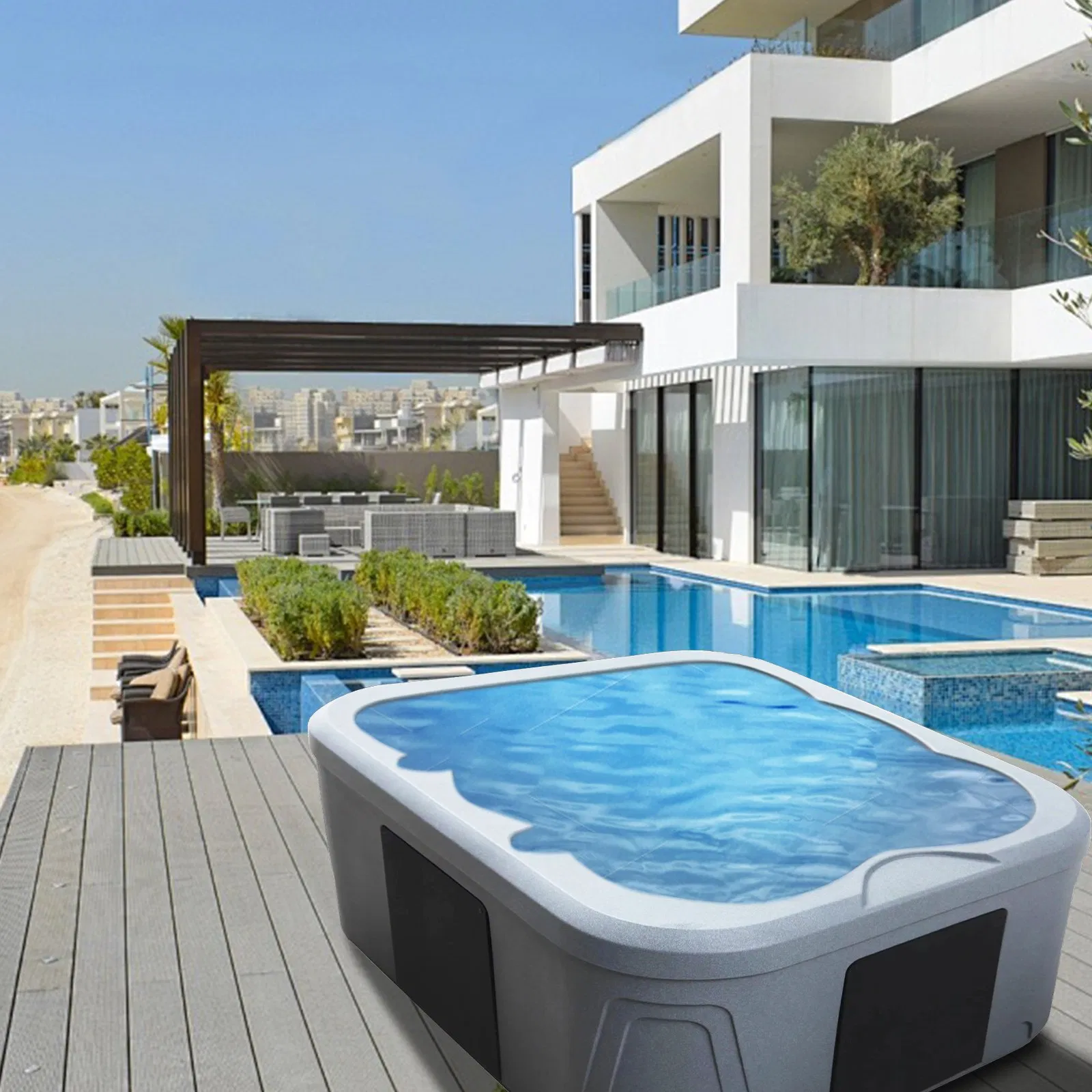 Гидромассажная ванна SPA на 3 персоны с системой Balboa